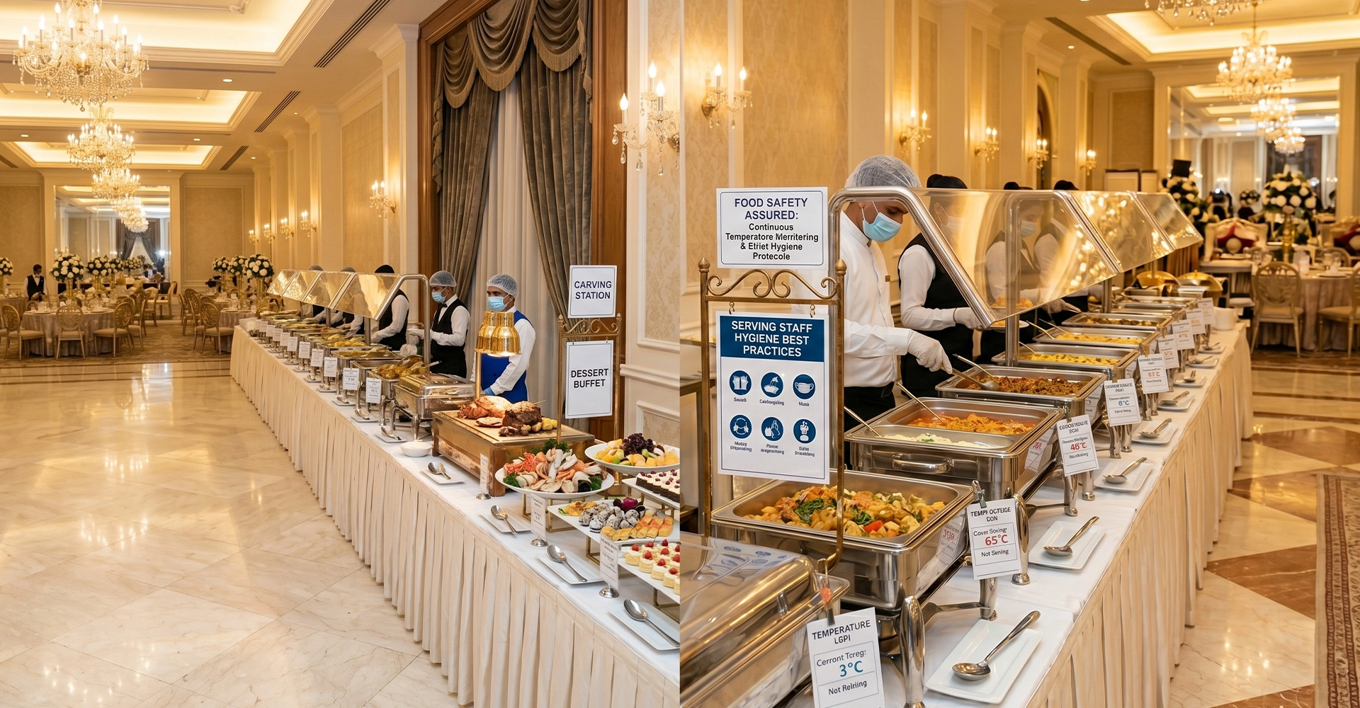 Large scale catering